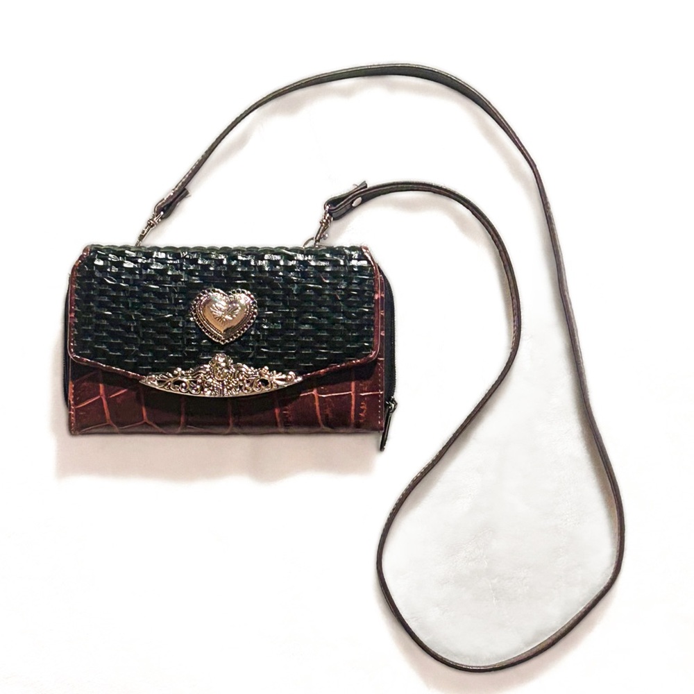 Elegant Black and Red Women's Bag